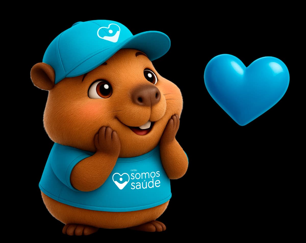 Capivara Somos Saúde