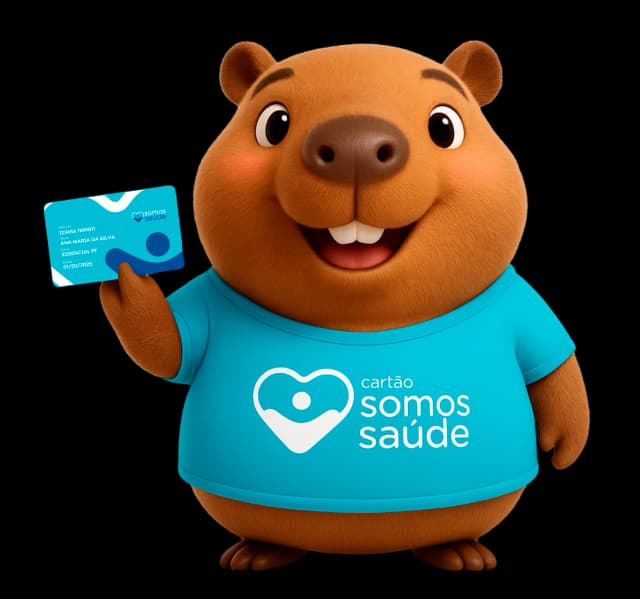 Capivara Somos Saúde